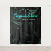 Tropische Palmen | Abschluss Foto Stand Hintergrun Wandteppich (Vorderseite)