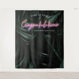 Tropische Palmen | Abschluss Foto Stand Hintergrun Wandteppich