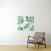 Tropische Palmen-aufgeteiltes Blatt Wandteppich (Beispiel (Horizontal))