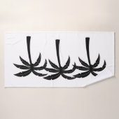 Tropische Palmen Badehandtuch (Badehandtuch)