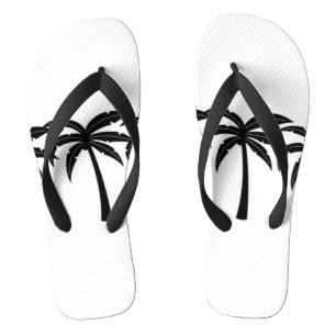 Tropische Palmen Badesandalen