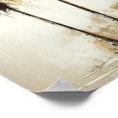 Tropische Palmen, Beach Wall Art Poster (Ecke)