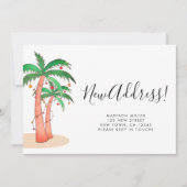 Tropische Palmen-Bewegung Ankündigung (Vorderseite)