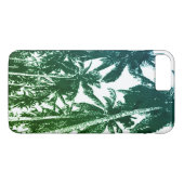 Tropische Palmen Case-Mate iPhone Hülle (Rückseite (Horizontal))