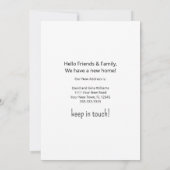 Tropische Palmen, die wir Aquamarin grün bewegen Ankündigung (Rückseite)