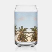 Tropische Palmen Dosenglas (Links)