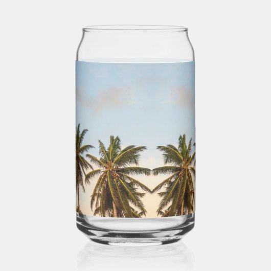 Tropische Palmen Dosenglas (Links)