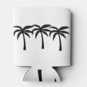 Tropische Palmen Dosenkühler (Rückseite)