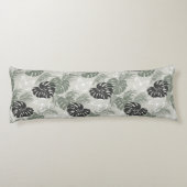 Tropische Palmen Druckkissen Seitenschläferkissen (Rückseite)