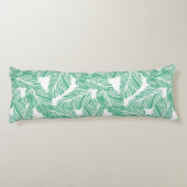 Tropische Palmen Druckkissen Seitenschläferkissen (Rückseite)