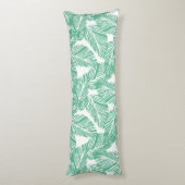 Tropische Palmen Druckkissen Seitenschläferkissen (Rückseite (Vertikal))