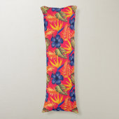 Tropische Palmen Druckkissen Seitenschläferkissen (Vorderseite Vertikal)