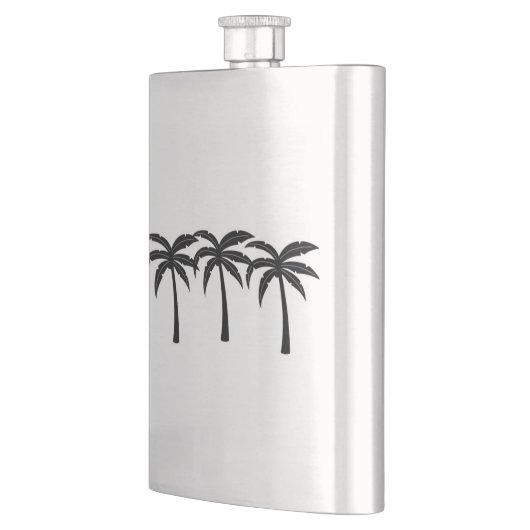 Tropische Palmen Flachmann (Links)