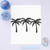 Tropische Palmen Flyer (Einzeln)