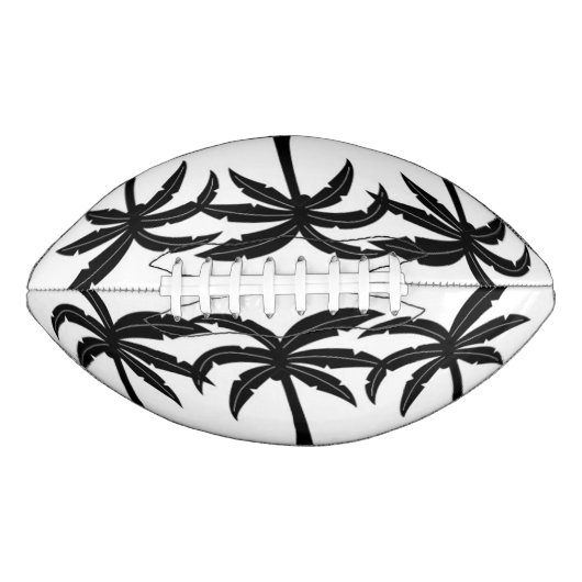 Tropische Palmen Football (Vorderseite)