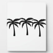 Tropische Palmen Fotoplatte (Vorderseite)