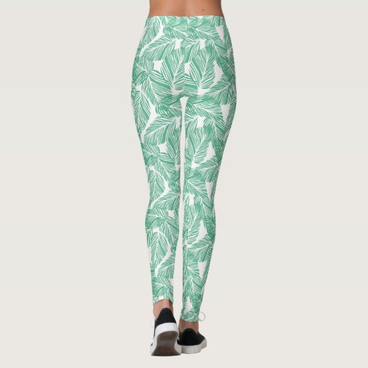 Tropische Palmen - Frauen-Leggings Leggings (Rückseite)