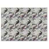 Tropische Palmen, frisch im Wein und schwarz Schneidebrett (Vorderseite)