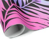 Tropische Palmen Geschenkpapier (Rolleneckpunkt)