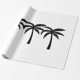 Tropische Palmen Geschenkpapier