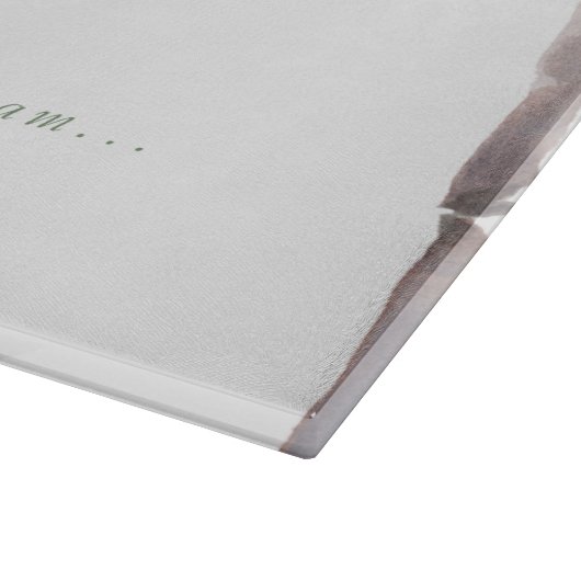 Tropische Palmen Gewohntes Leben im Traum Schneidebrett (Ecke)