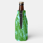 Tropische Palmen in Posterristik Flaschenkühler (Flasche Rückseite)