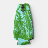 Tropische Palmen in Posterristik Flaschenkühler (Rückseite)