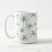 Tropische Palmen Kaffeetasse (Links)
