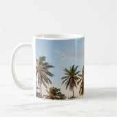 Tropische Palmen Kaffeetasse (Links)