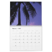 Tropische Palmen Kalender (Feb 2027)