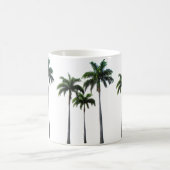 Tropische - Palmen - klassische weiße Tasse (Mittel)