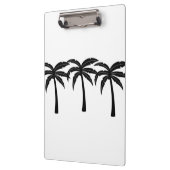 Tropische Palmen Klemmbrett (Links)