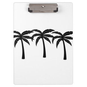 Tropische Palmen Klemmbrett