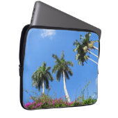 Tropische Palmen Laptopschutzhülle (Vorne Rechts)