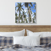 Tropische Palmen Leinwanddruck (Insitu (Schlafzimmer))