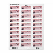 Tropische Palmen & Lichter Pink Beach (Vorne)