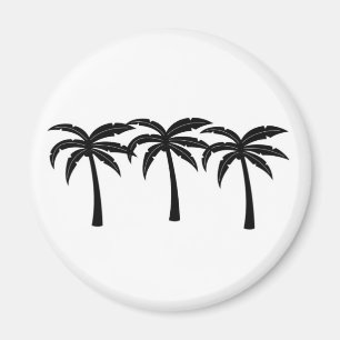 Tropische Palmen Magnet