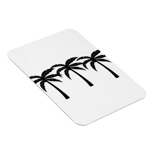 Tropische Palmen Magnet (Rechte Seite)