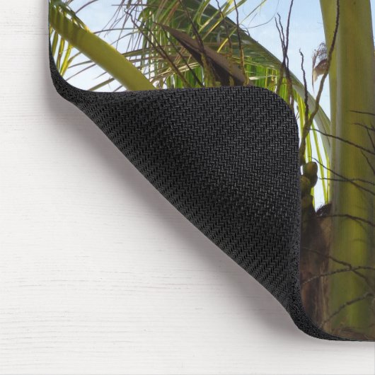 Tropische Palmen Mousepad (Ecke)