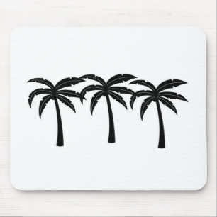 Tropische Palmen Mousepad