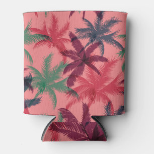 Tropische Palmen: Nahtloses Muster Dosenkühler
