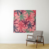 Tropische Palmen: Nahtloses Muster Wandteppich (Beispiel (Horizontal))