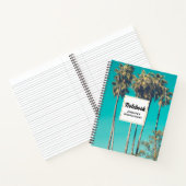 Tropische Palmen Notizblock (Innenseite)