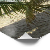 Tropische Palmen Poster (Ecke)
