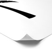 Tropische Palmen Poster (Ecke)