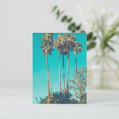 Tropische Palmen Postkarte (Stehend Vorderseite)