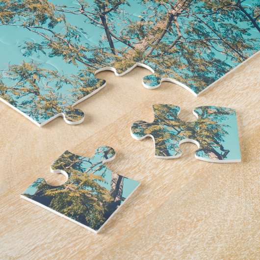 Tropische Palmen Puzzle (Seite)