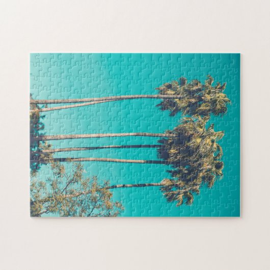 Tropische Palmen Puzzle (Horizontal)