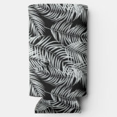 Tropische Palmen Selters Dosenkühler (Rückseite)