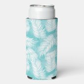 Tropische Palmen Selters Dosenkühler (Seltzer Rückseite)